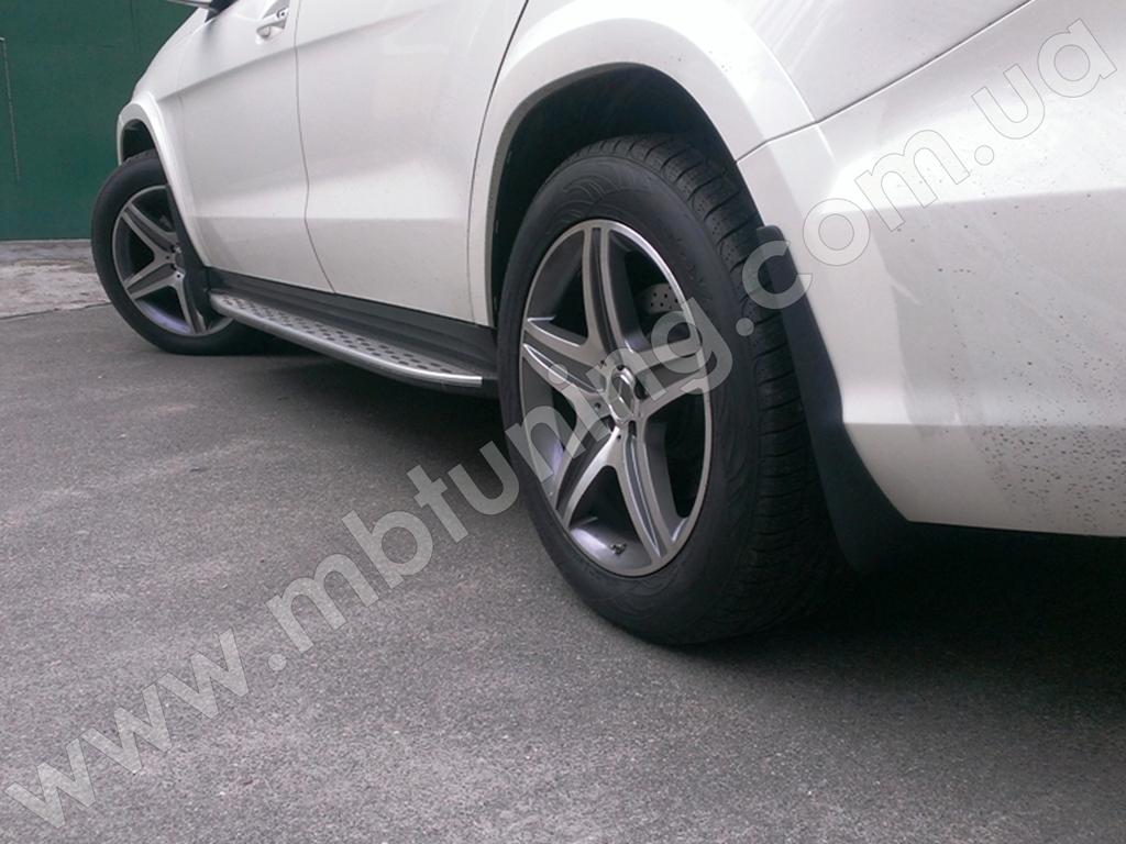 Брызговики для Mercedes-Benz GL (Х166) AMG (2013-2015) перед/зад