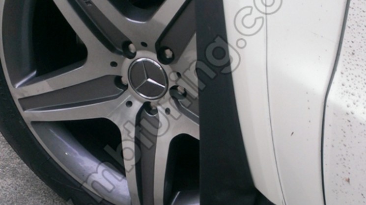 Брызговики для Mercedes-Benz GL (Х166) AMG (2013-2015) перед/зад