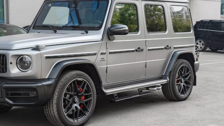 Выдвижные электро пороги "Short Style" (для G63 AMG)