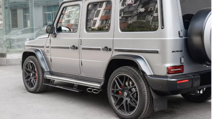 Выдвижные электро пороги "Short Style" (для G63 AMG)
