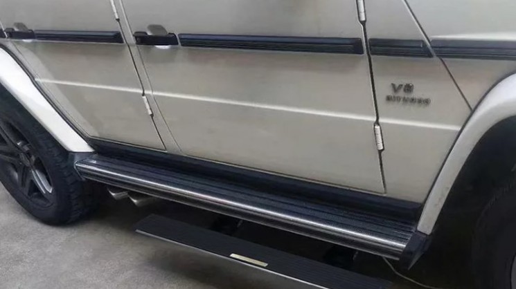 Выдвижные электро пороги "Short Style" (для G63 AMG)