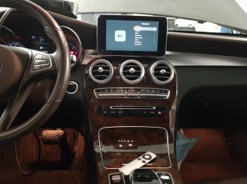 Установка DVB-T2 тюнера в Mercedes-Benz GLC-Class (X253)