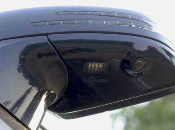 Установка камеры в боковое зеркало Mercedes