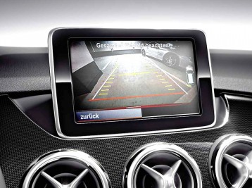 Подключение камеры заднего вида Mercedes-Benz B-Сlass (W246)