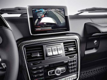 Установка камеры заднего вида Mercedes-Benz G-Сlass (W463)