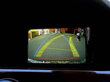 Установка камеры заднего вида на Mercedes-Benz GLK-Class (X204) рестайлинг