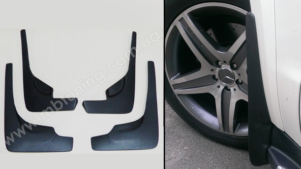 Брызговики для Mercedes-Benz GL (Х166) AMG (2013-2015) перед/зад