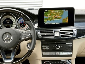 Установка Comand в Mercedes CLS-Class W218 2014