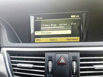 GPS навигация и громкая связь в Comand 4.0