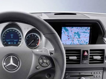 GPS навигация на Mercedes-Benz GLK-Class (X204)