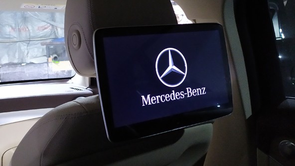 Мониторы Android на подголовники Mercedes-Benz (навесные)