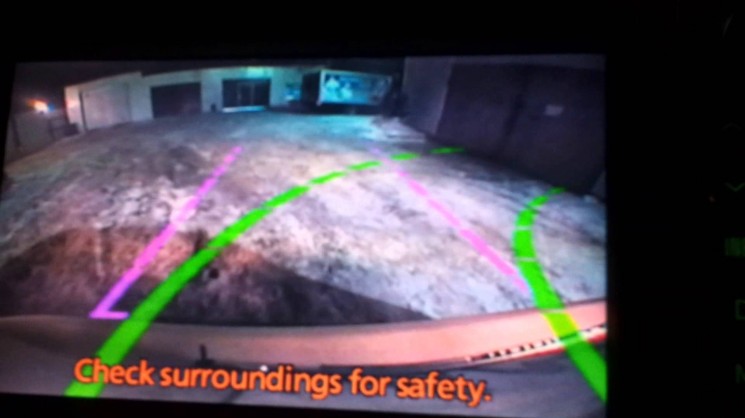 Оригинальная камера отлично работает ночью