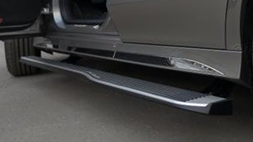 Выдвижные электро пороги