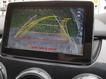 Работа камеры заднего обзора